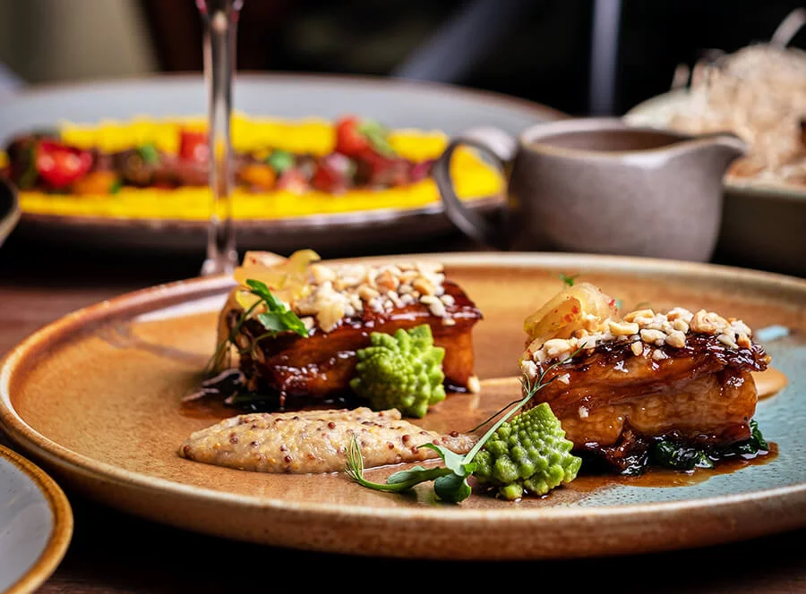 Degustační menu s víny v restauraci Amano
