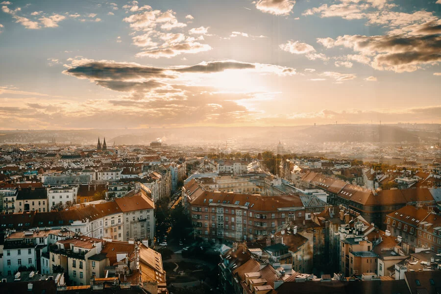 Degustační menu v Žižkovské věži - restaurace Oblaca
