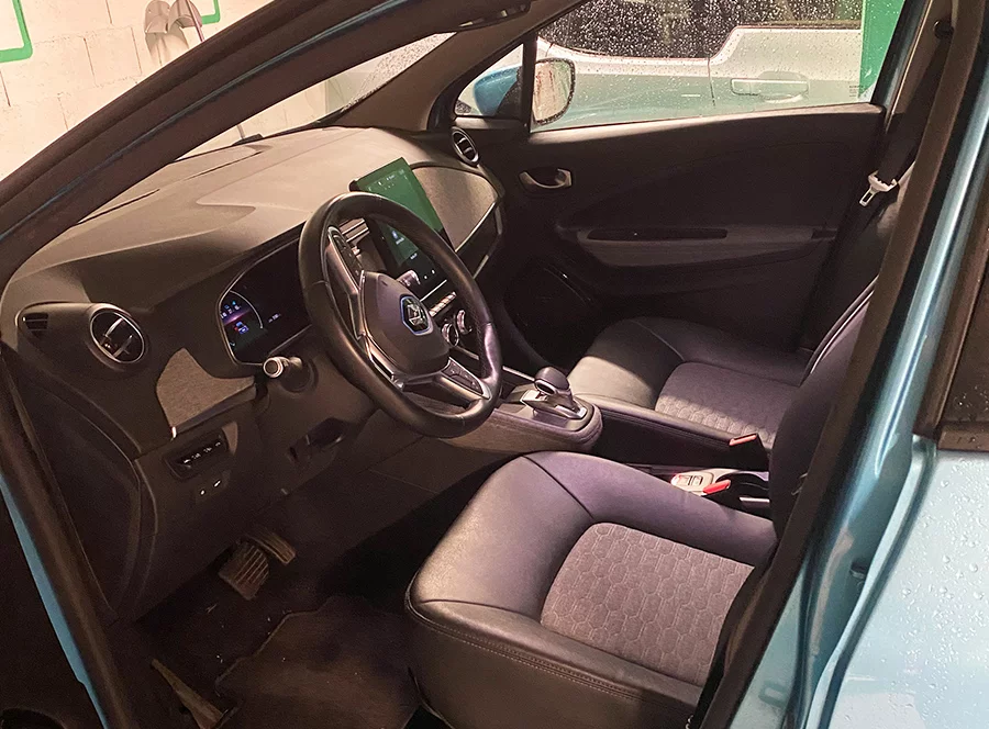 Jízda v elektromobilu ZOE