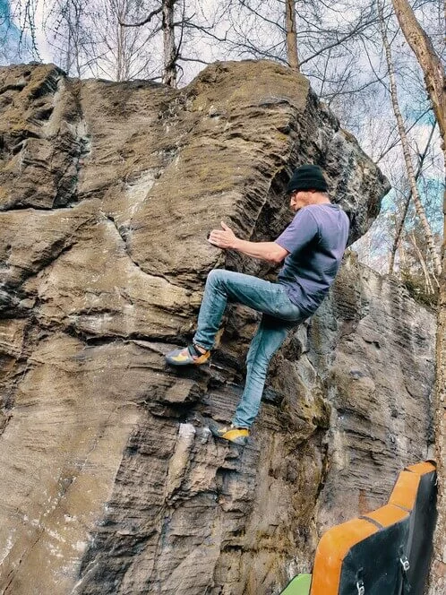 Kurz boulderingu na pískovci