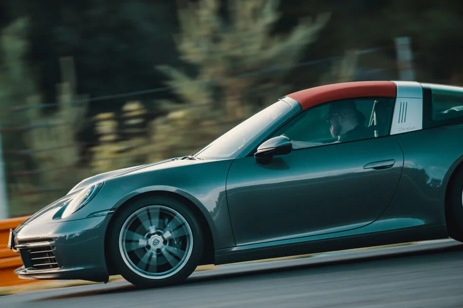 Jízda v Porsche 911 Carrera TARGA 4 na polygonu BRNO
