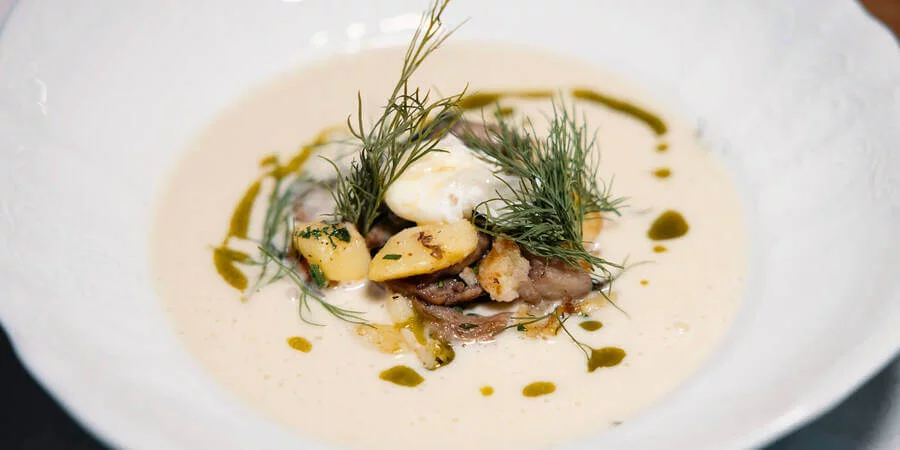 4chodové menu v restauraci Končina v Harrachově