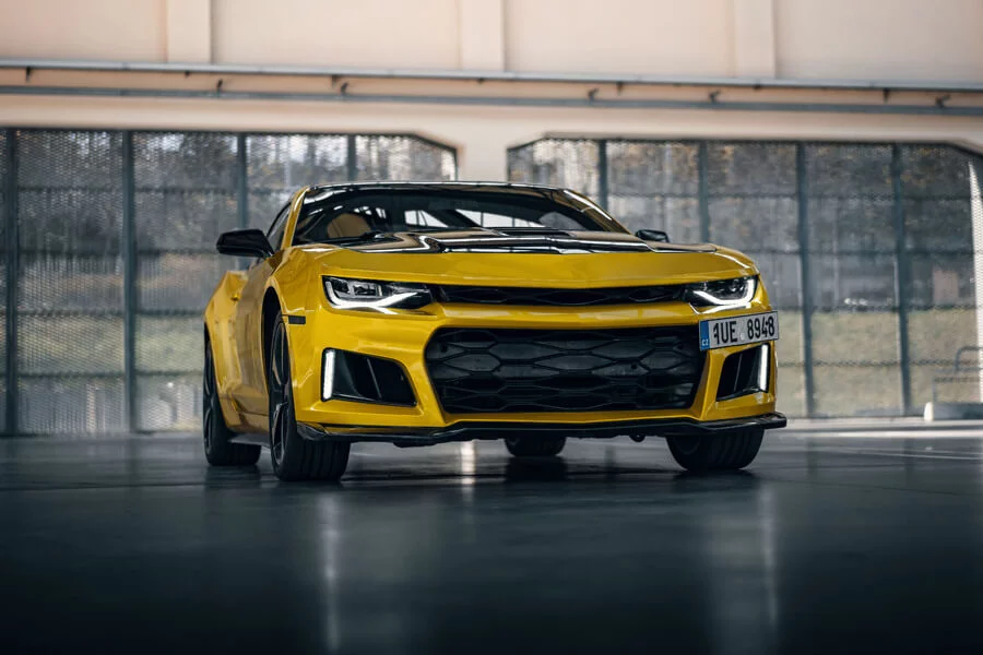 Pronájem Chevroletu Camaro SS: zlatá edice