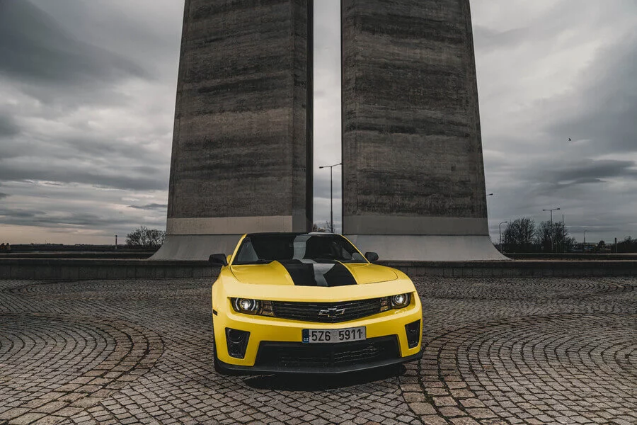 Filmová jízda v Chevroletu Camaro Bumblebee