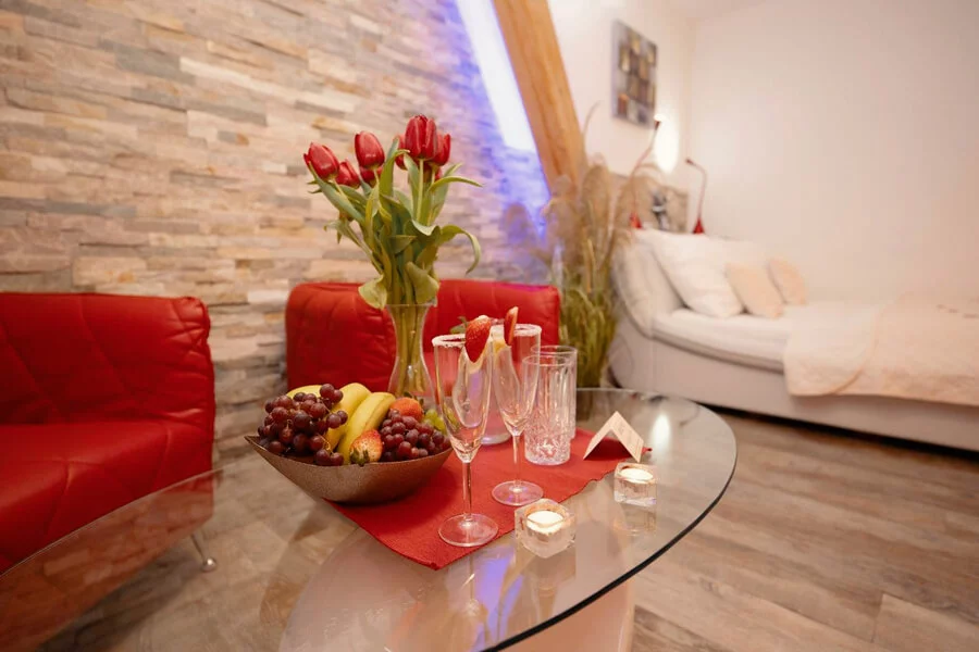 Romantické privátní wellness pro dva na 120 minut