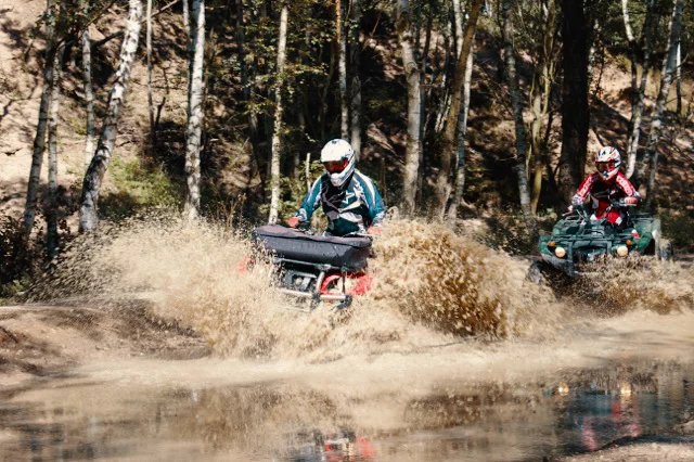 Adrenalinová jízda na čtyřkolce