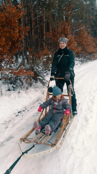 Mushing pro děti – jízda se psím spřežením Mushing pro děti – jízda se psím spřežením