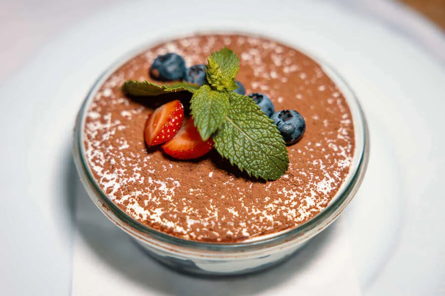 4chodové menu v restauraci Končina v Harrachově