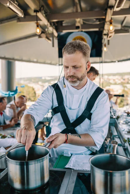 Degustační oběd v oblacích pro dva