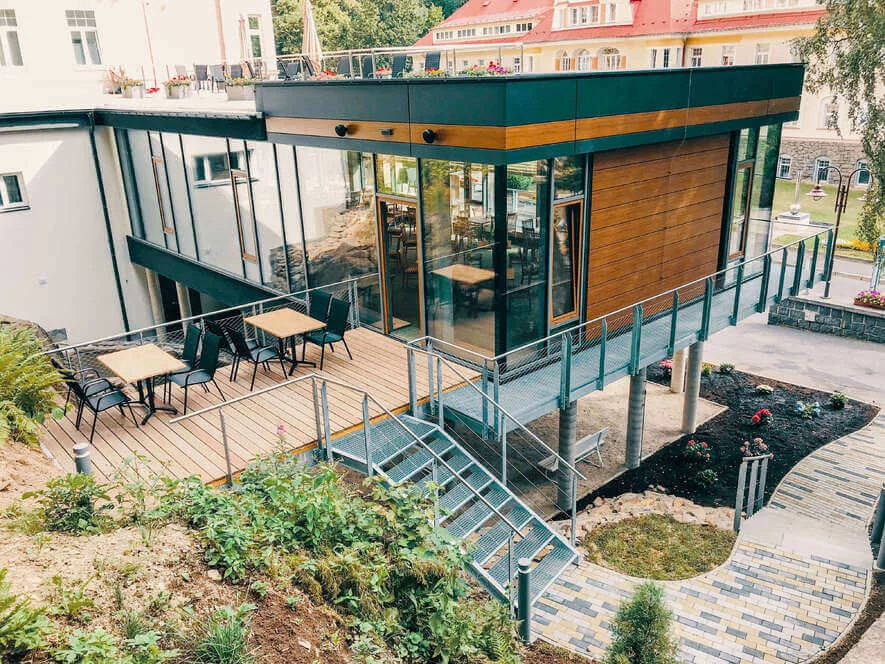 Ubytování s polopenzí a vstupem do Aquacentra v Krušných horách