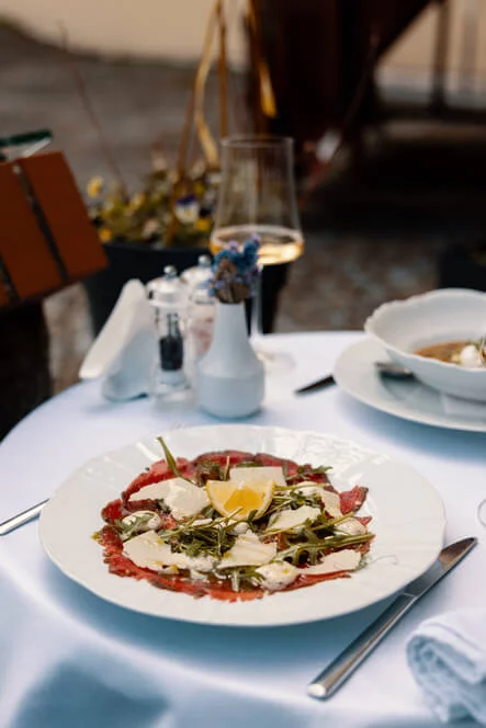 4chodové menu na zámku Ctěnice