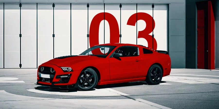 Jízda ve Fordu Mustang 2014