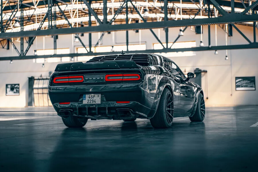 Jízda v Dodge Challenger Widebody