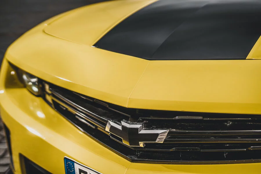Filmová jízda v Chevroletu Camaro Bumblebee