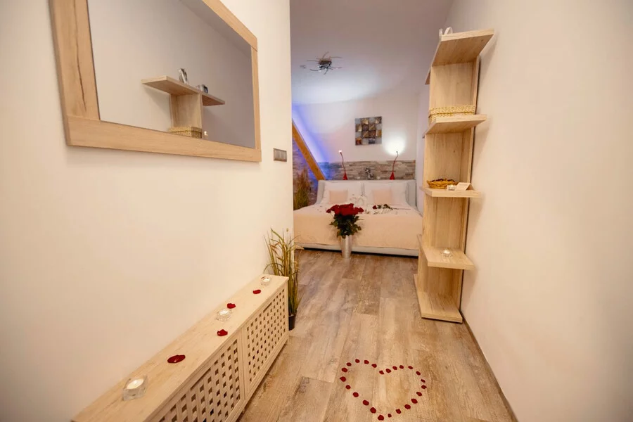 Romantické privátní wellness pro dva na 120 minut