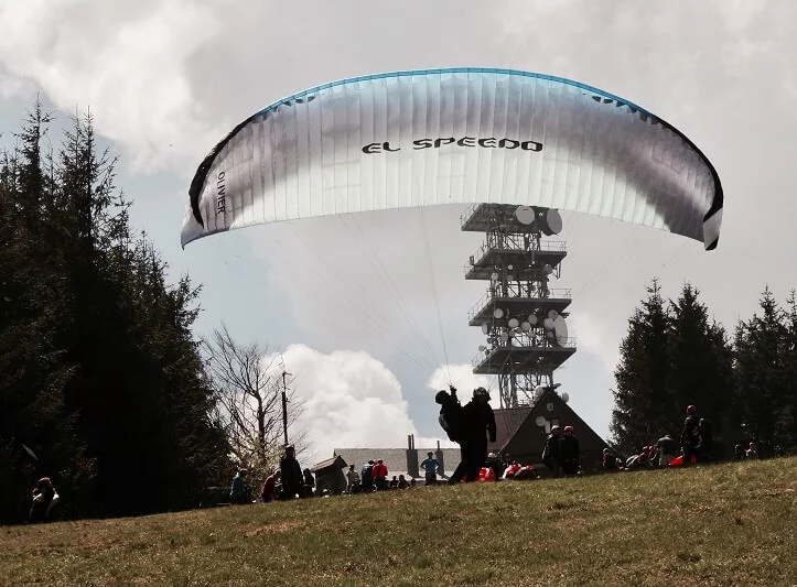 Paragliding – tandemový let Exclusive s videozáznamem