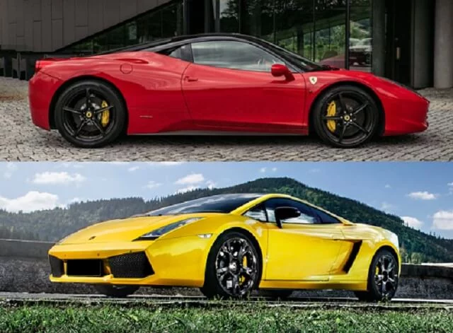 Ferrari 488 GTB vs. Lamborghini LP560 - 40 minut