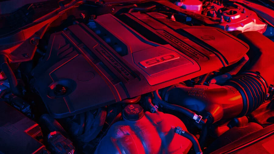 Pronájem Fordu Mustang Coyote V8 v Hradci Králové