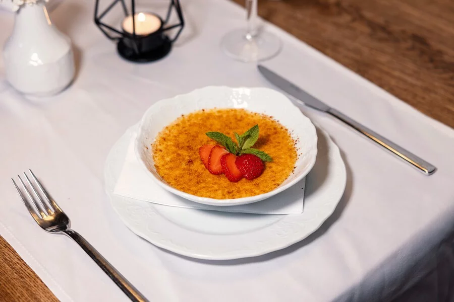 4chodové degustační menu v Krušných horách