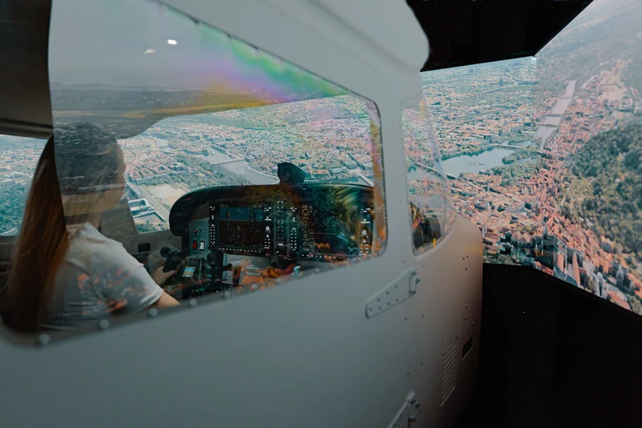 Letecký simulátor Cessna 172