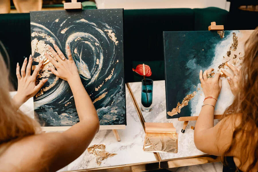 Zážitkové malování s prvotřídním brunchem v Praze