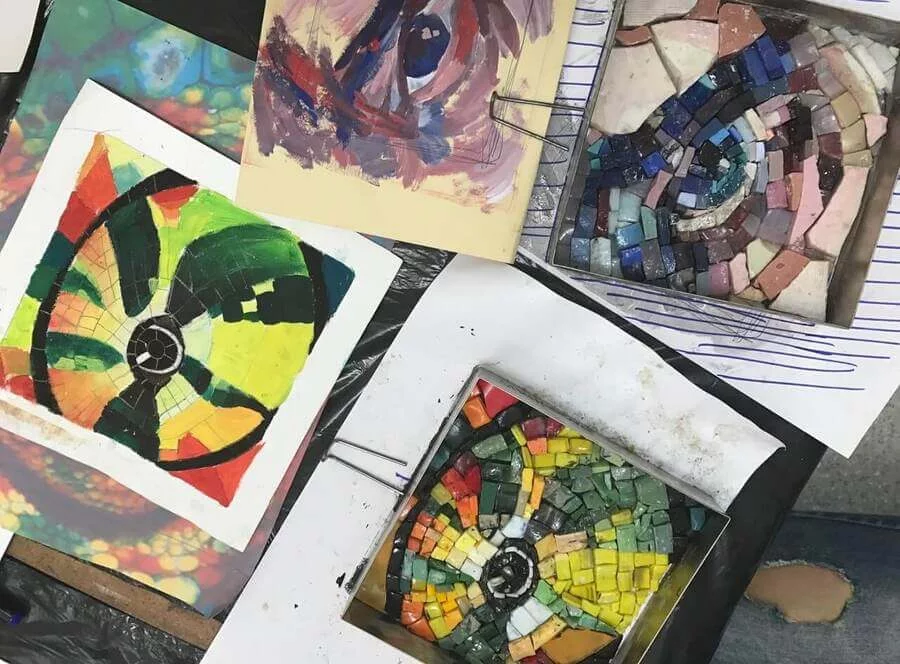 Individuální kurz umělecké mozaiky