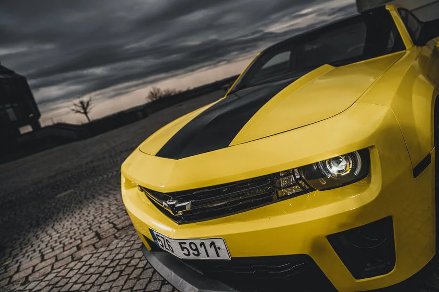 Filmová jízda v Chevroletu Camaro Bumblebee