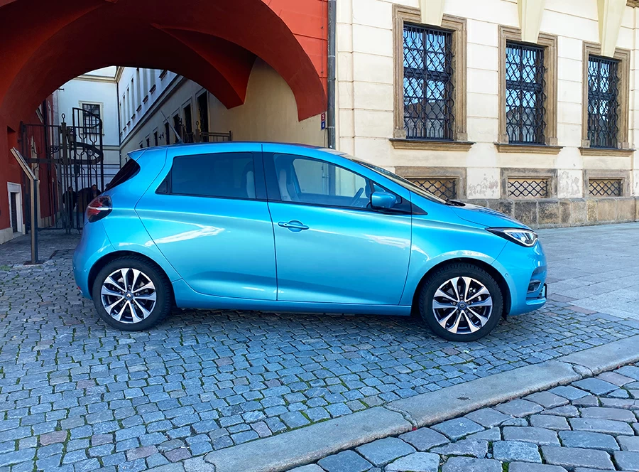 Jízda v elektromobilu ZOE