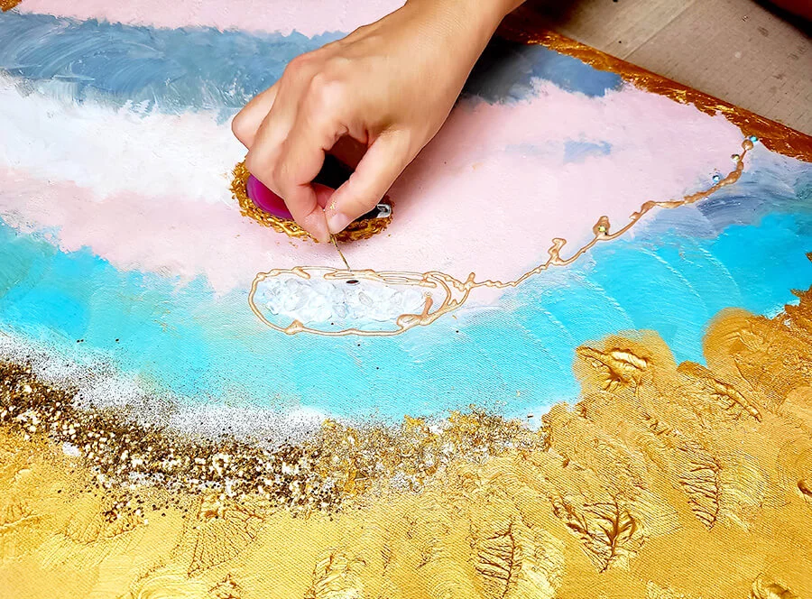 Arteterapie s kreativním workshopem