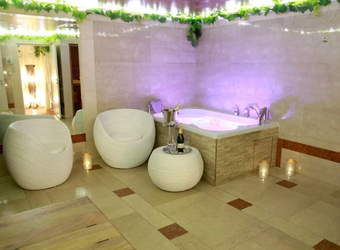 Privátní wellness se saunou a vířivkou