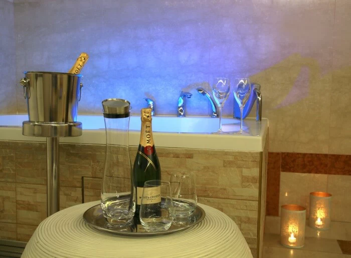 Privátní wellness se saunou a vířivkou