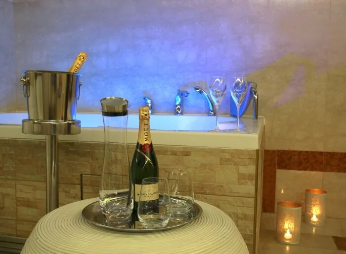 Privátní wellness se saunou a vířivkou