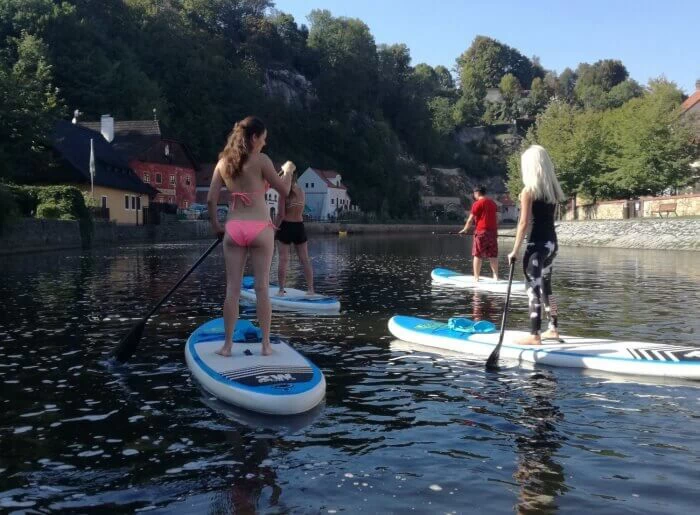 Výlet na paddleboardu s instruktorem