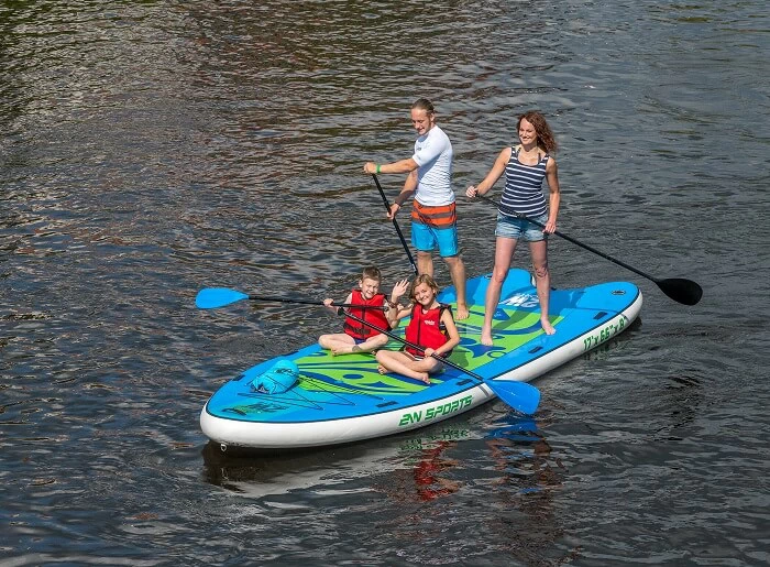 Na big paddleboardu do Zlaté Koruny