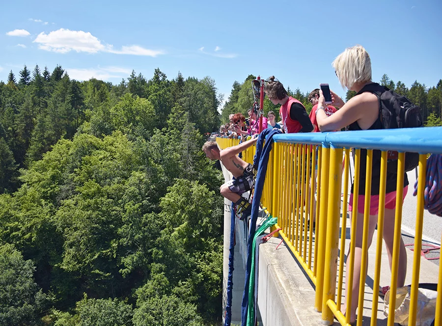 Bungee jumping Zvíkov