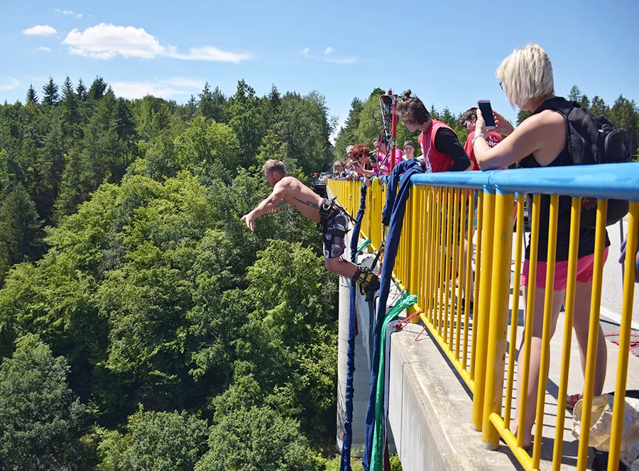 Bungee jumping Zvíkov