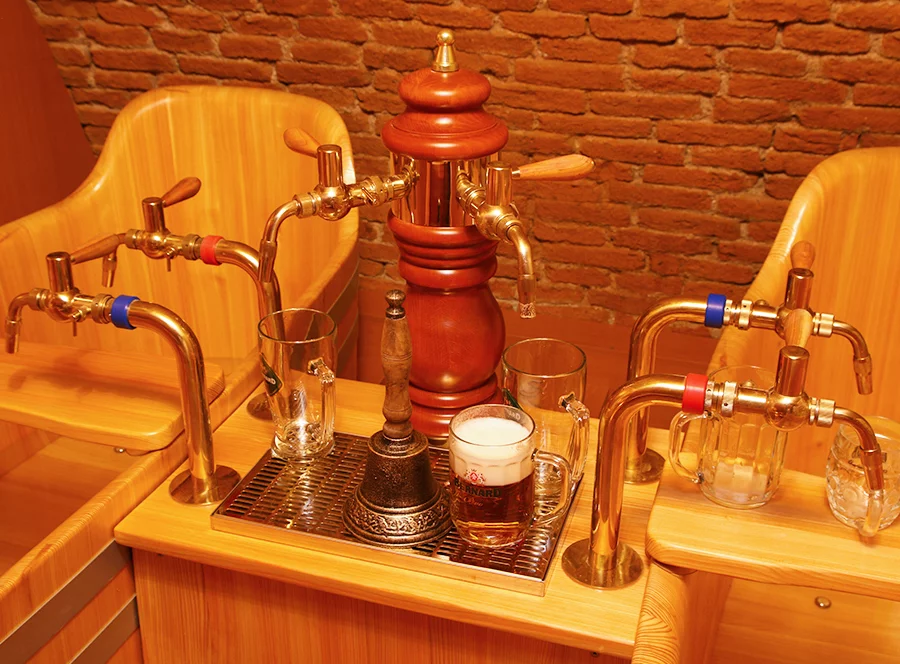 Pivní koupel s masáží pro dva