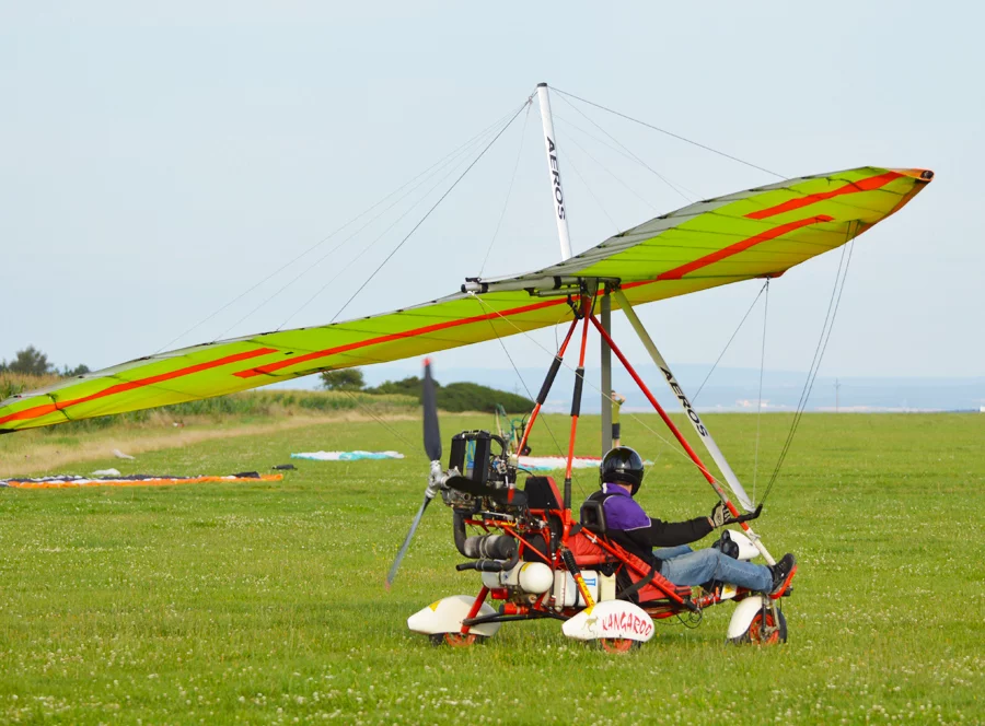 Pilotem motorového rogala