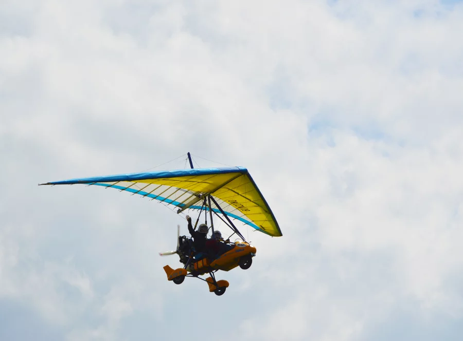 Pilotem motorového rogala