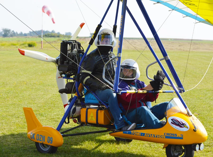 Pilotem motorového rogala