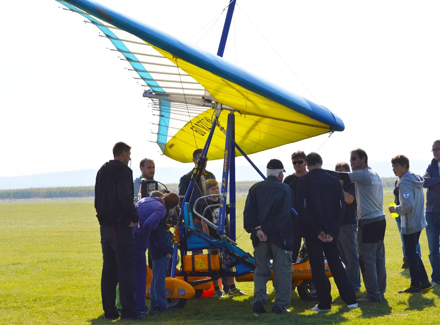 Pilotem motorového rogala