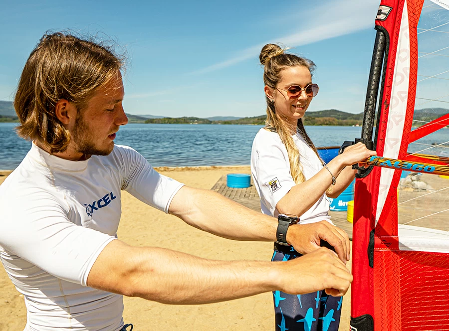 Kurz windsurfingu s Petrem Čechem