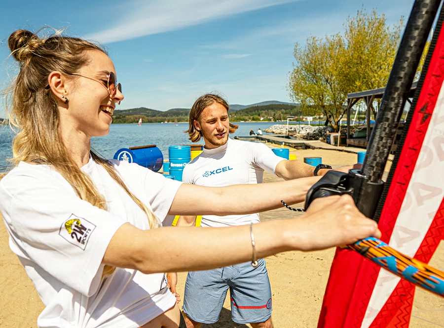 Kurz windsurfingu s Petrem Čechem