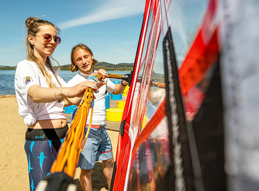 Kurz windsurfingu s Petrem Čechem