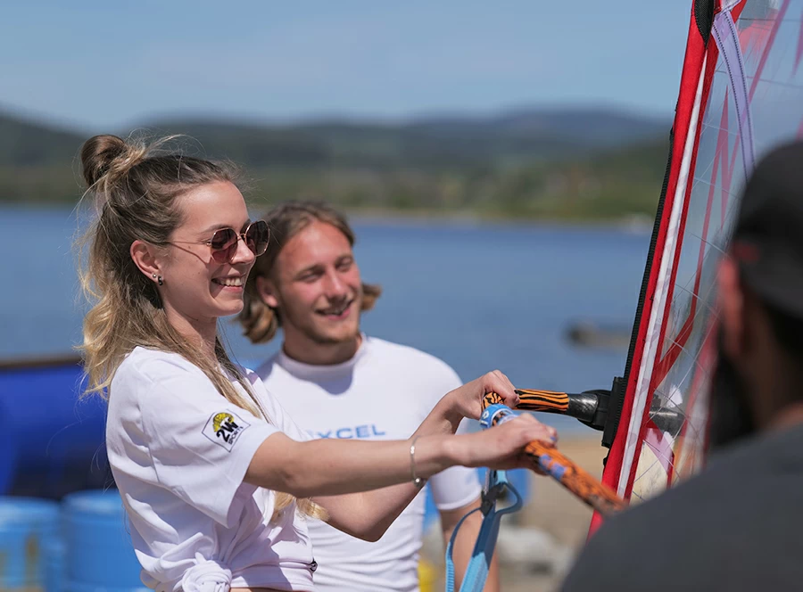 Kurz windsurfingu s Petrem Čechem