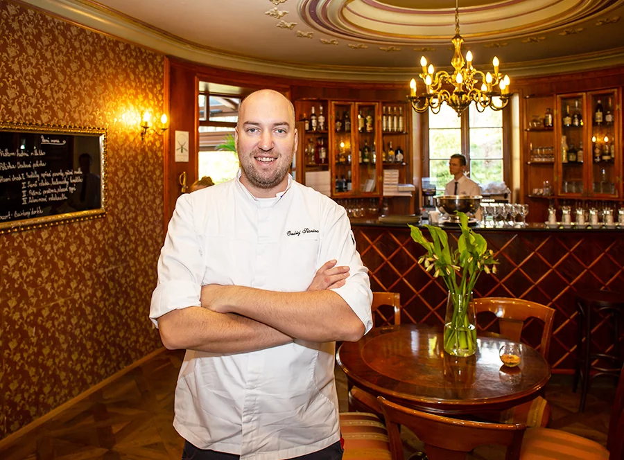 Degustační menu s vínem od Ondry Slaniny