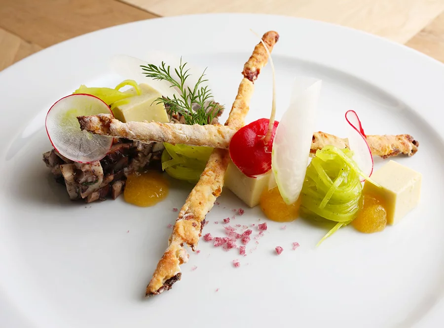 Degustační menu s vínem od Ondry Slaniny