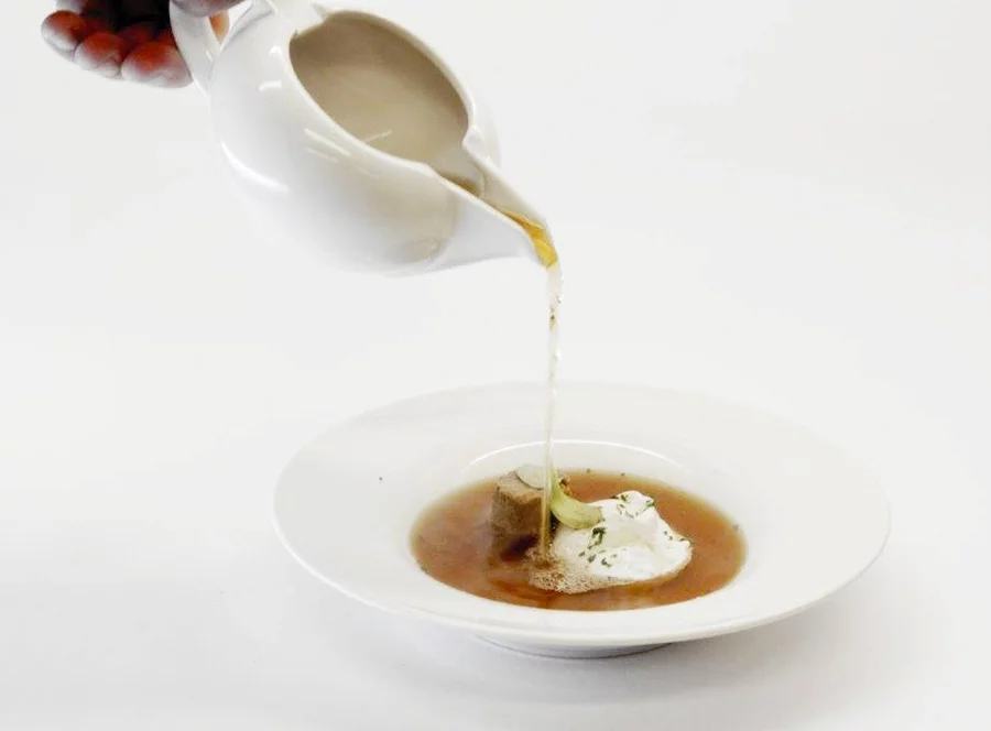 Degustační menu s vínem od Ondry Slaniny