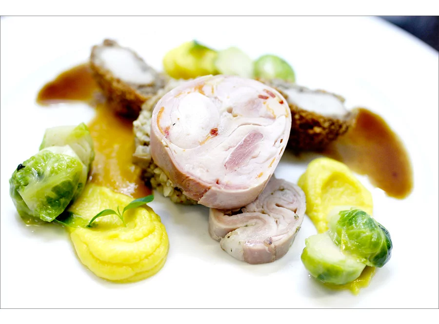 Degustační menu s vínem od Ondry Slaniny
