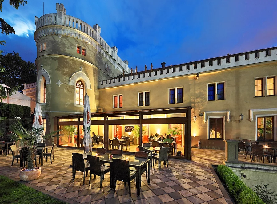 Zámecké menu a odpočinek v St. Havel